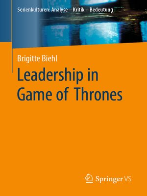 cover image of Leadership in Game of Thrones
